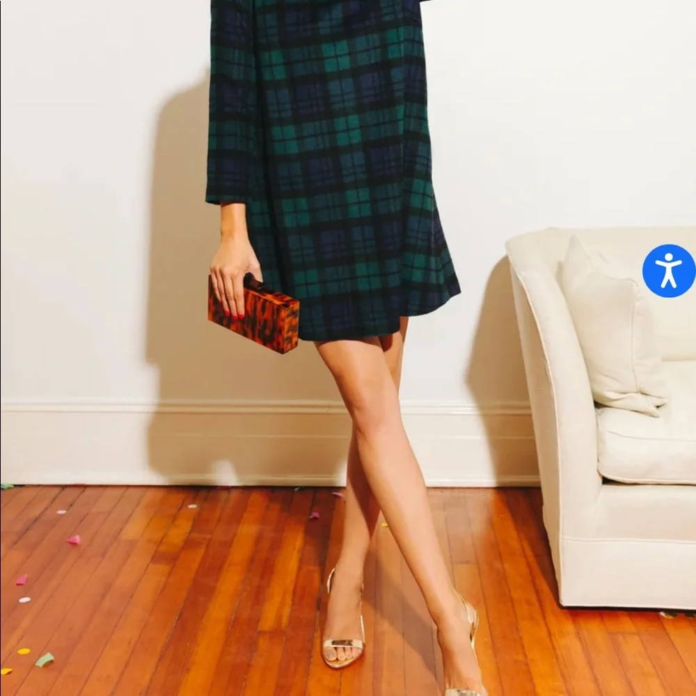 NWT Tuckernuck Black Watch Daphne Dress, XS - Picture 8 of 12